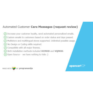 Automated Customer Care Messages (Request Review)