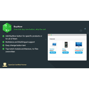 BuyNow – One-click buy now button, skip the cart
