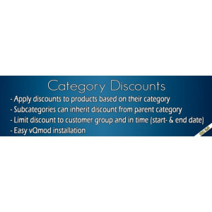 Category Discounts OC2