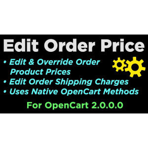 Edit Order Price