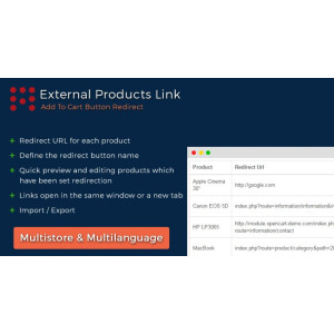 External Products Link | Button Redirect