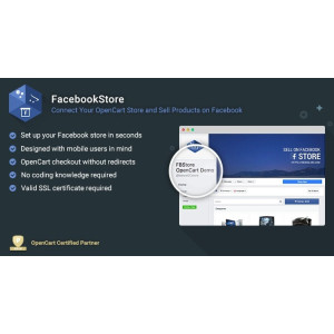 FacebookStore – Connect Your OC Store та Sell Products on FB