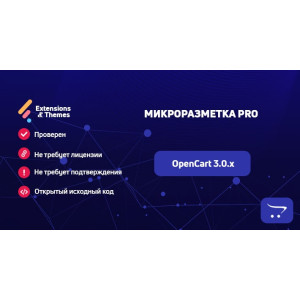 Мікророзмітка PRO для OpenCart 3.0