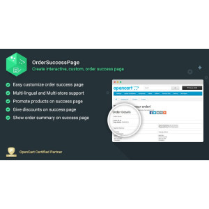 OrderSuccessPage – Customize your Checkout Success Page