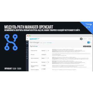 Path Manager OpenCart