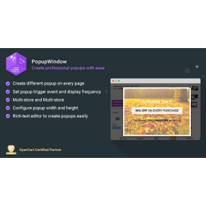 PopupWindow- Create professional popups with ease