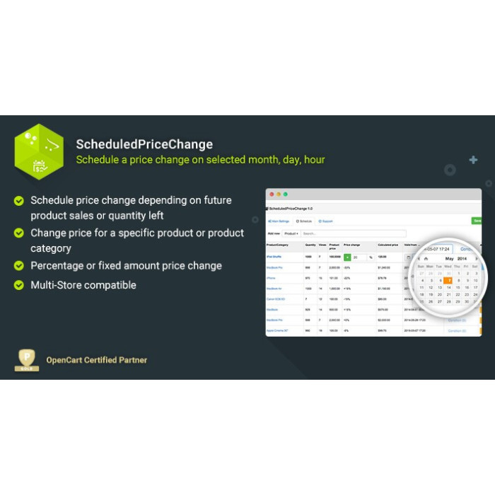 ScheduledPriceChange – Change Price on a Selected Date / Запланована зміна ціни