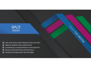 Split Order OpenCart