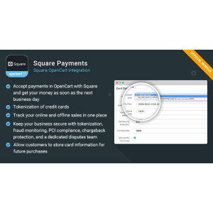 Square Payments – OpenCart Integration